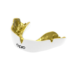 Opro Senior протектор за зъби Instant Custom Fit Solids, бяло-златен
