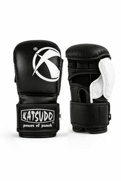 Katsudo MMA ръкавици Revenge , черно и бели