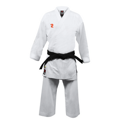 Fight Art карате кимоно Sempai WKF 120 g, бяло