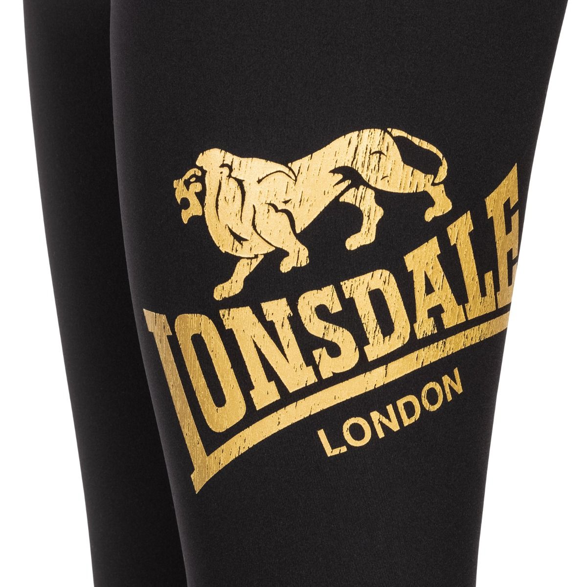 Lonsdale дамски клин Aglish, черно-златен