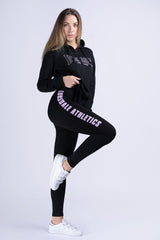 Lonsdale дамски клин Clashmore, черен