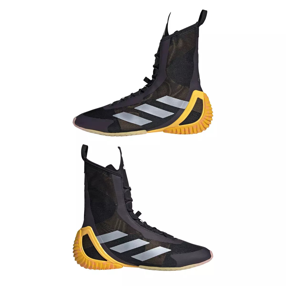 Adidas Speedex Ultra обувки за бокс, черно-оранжеви