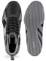 Lonsdale боксови обувки Heskin, черно-сиви