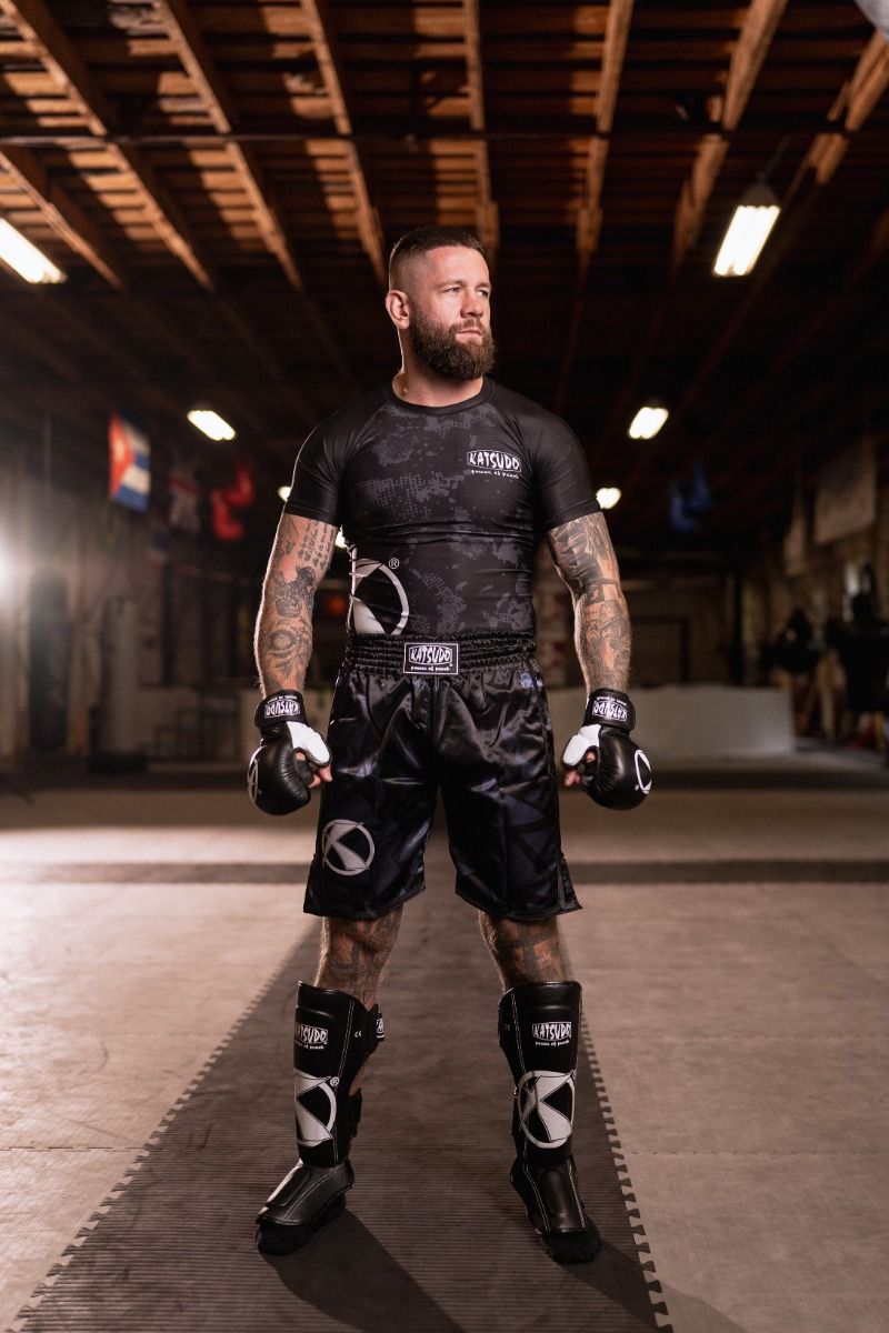 Katsudo MMA ръкавици Revenge , черно и бели