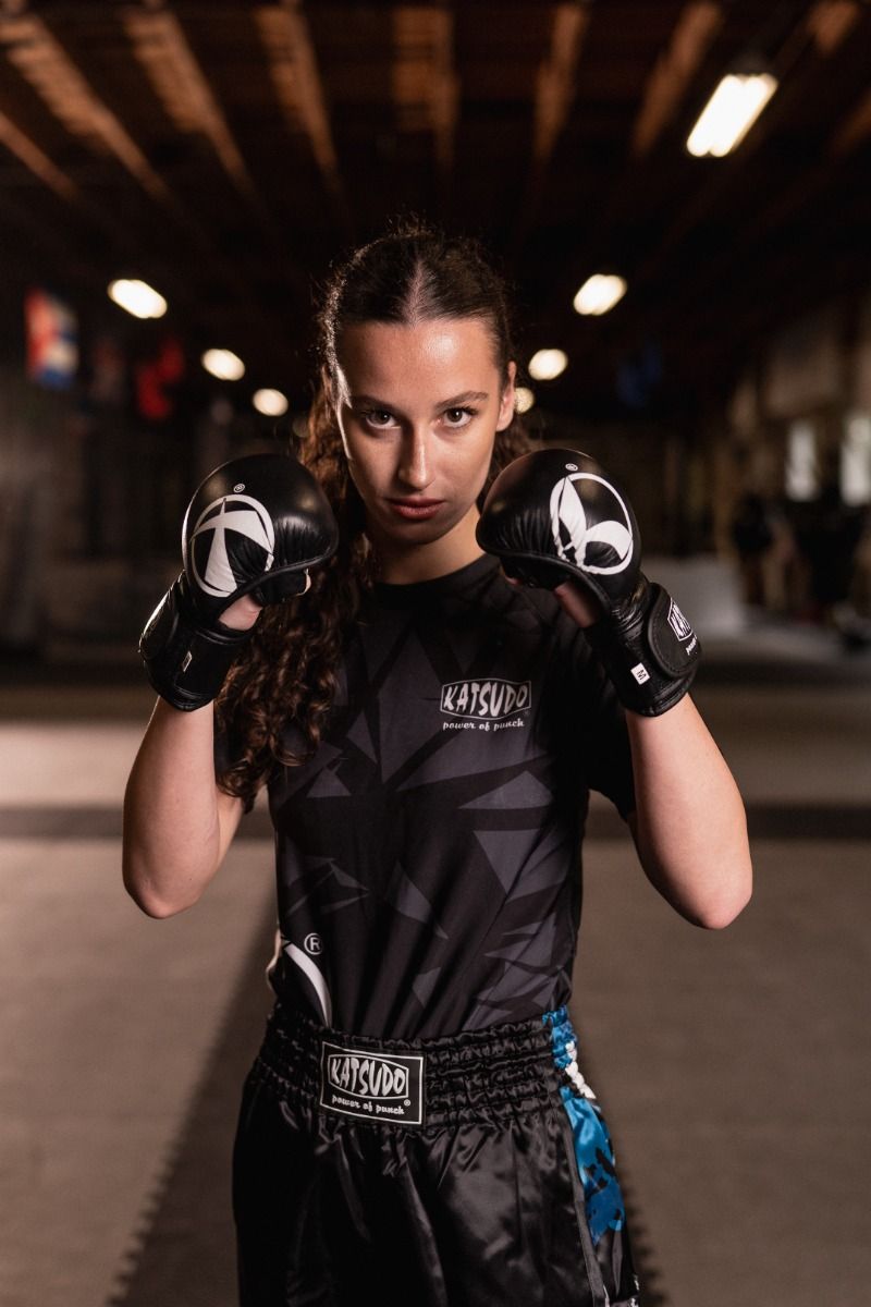 Katsudo MMA ръкавици Revenge , черно и бели