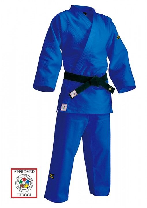 Mizuno JU кимоно Yusho III IJF 750 g, синьо