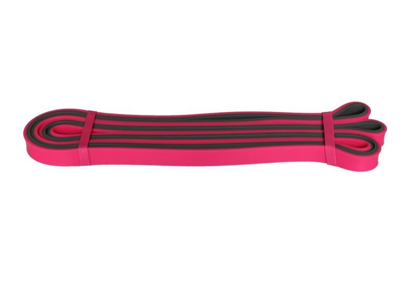 Katsudo ластик за тренировка Flexband, розово-сив