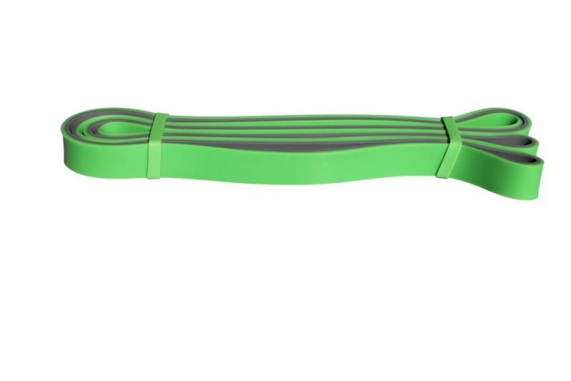 Katsudo среден тренировъчен ластик Flexband, зелено-сив