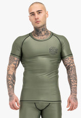 Ben Lee функционална тениска мъжка с къс ръкав Limehills, маслиненозелена