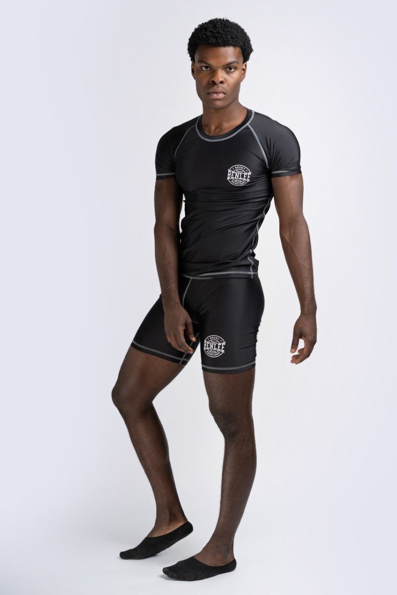 Ben Lee функционална тениска мъжка с къс ръкав Limehills, черна