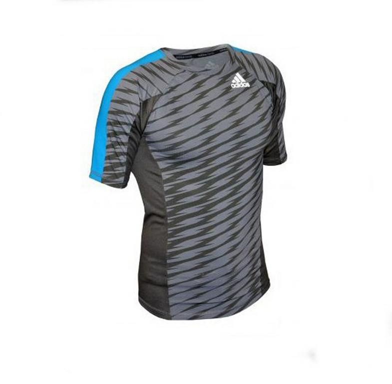 Adidas Ultimate Athlete тениска, черно-синя