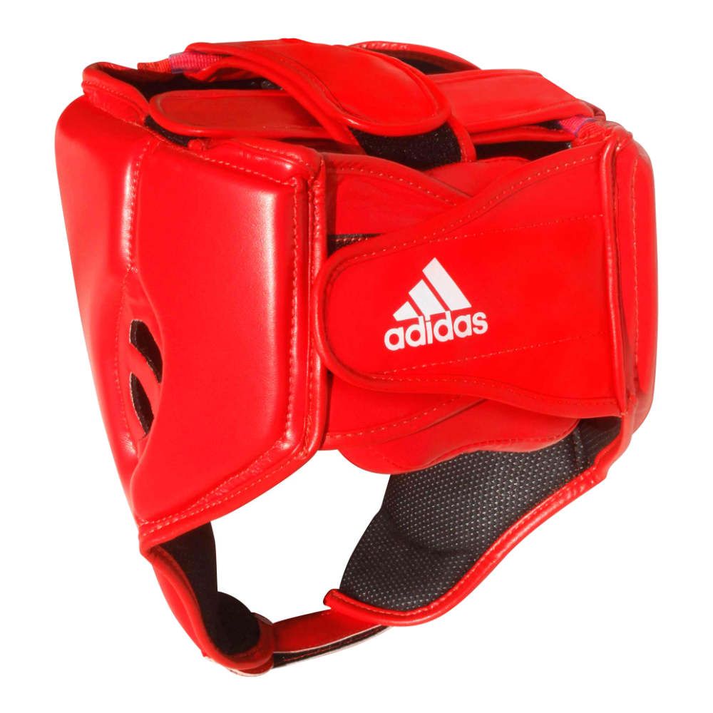 Adidas боксова каска Hybrid 50, червенa