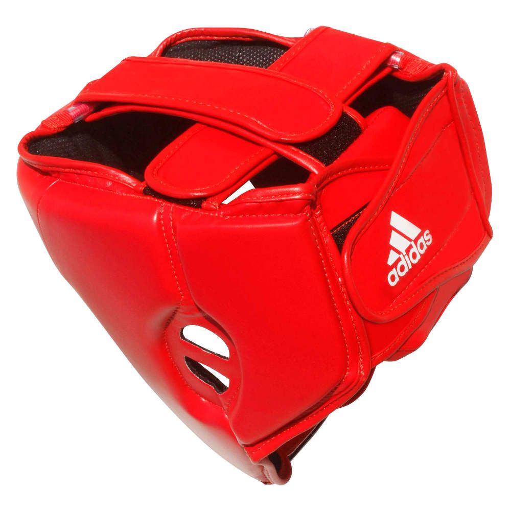 Adidas боксова каска Hybrid 50, червенa