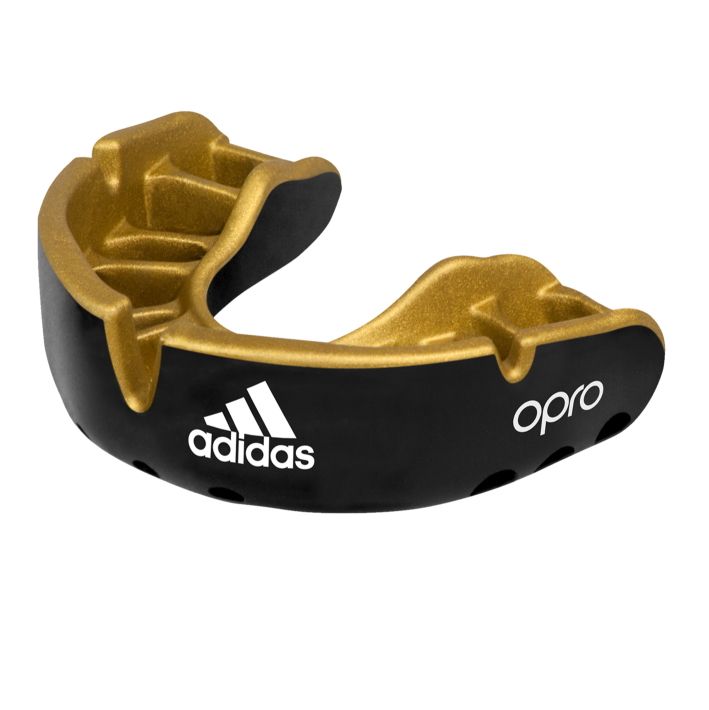 Adidas Senior протектор за зъби Opro Gold , черно-златен