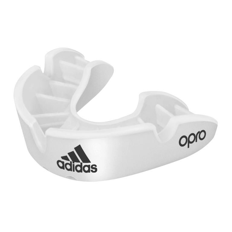 Adidas Senior протектор за зъби Opro Bronze, бял