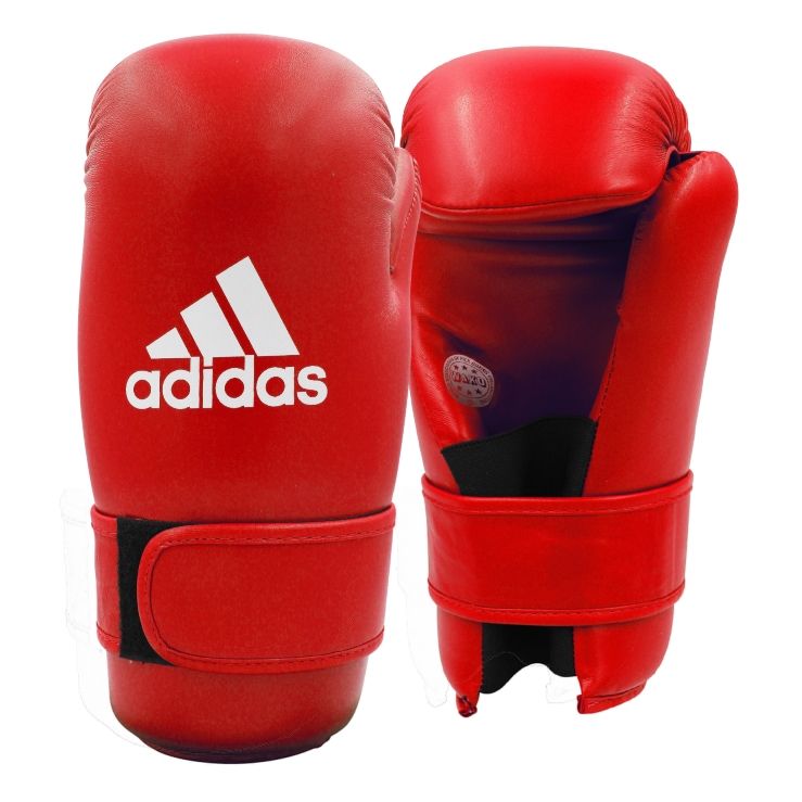Adidas Semi Contact боксови ръкавици , червени