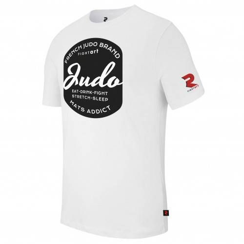Fight Art тениска Judo, бяла