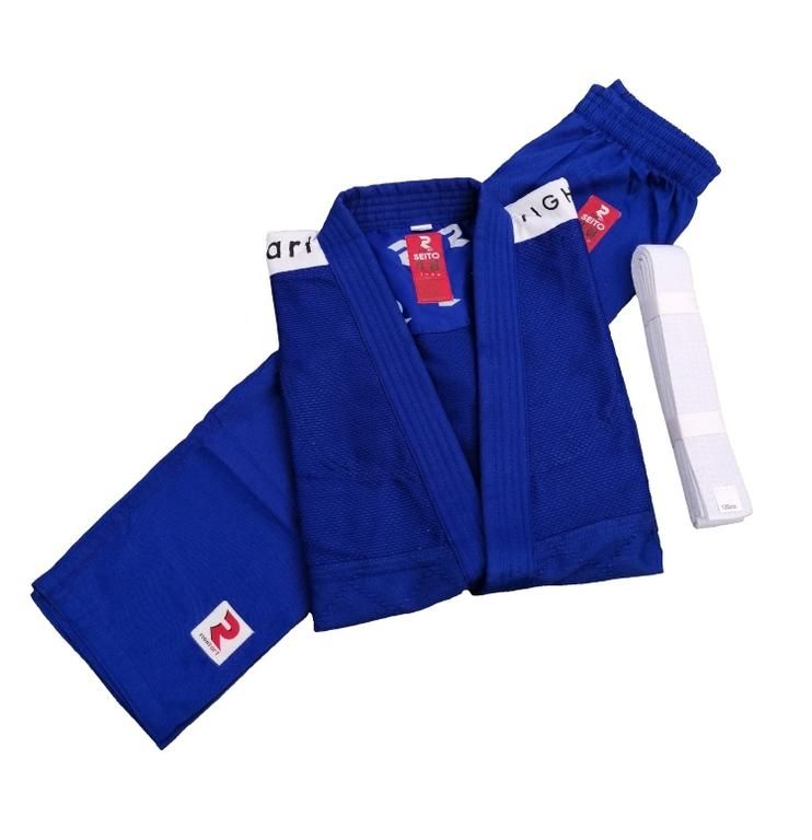Fight Art джудо кимоно Seito 345 g, синьо