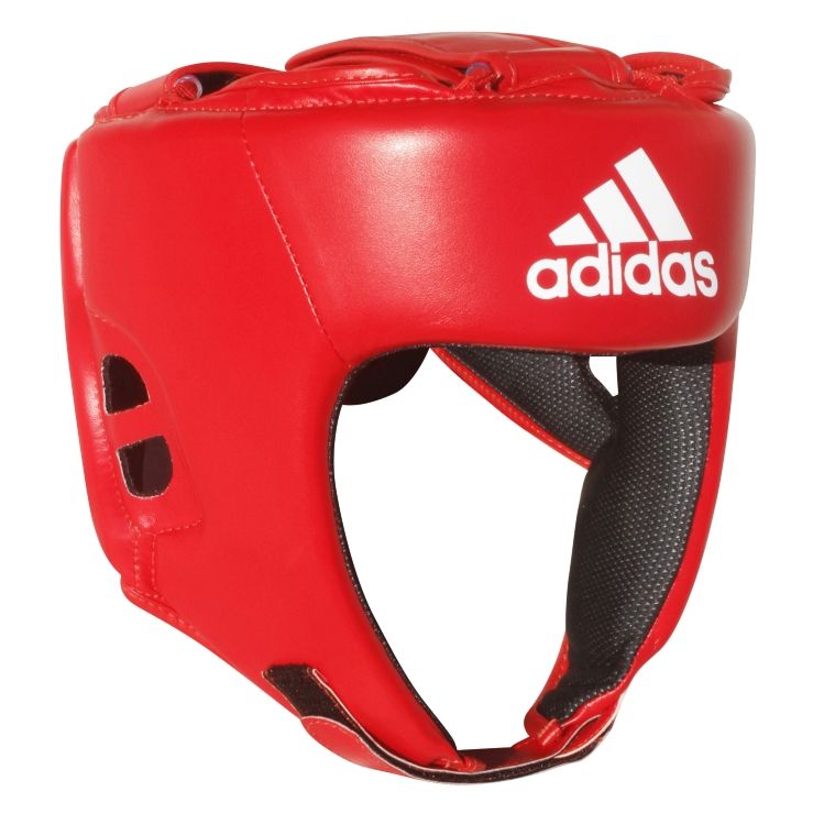 Adidas боксова каска Hybrid 50, червенa