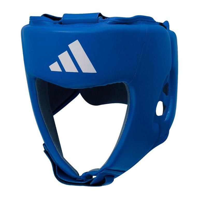 Adidas бокс каска IBA, синя