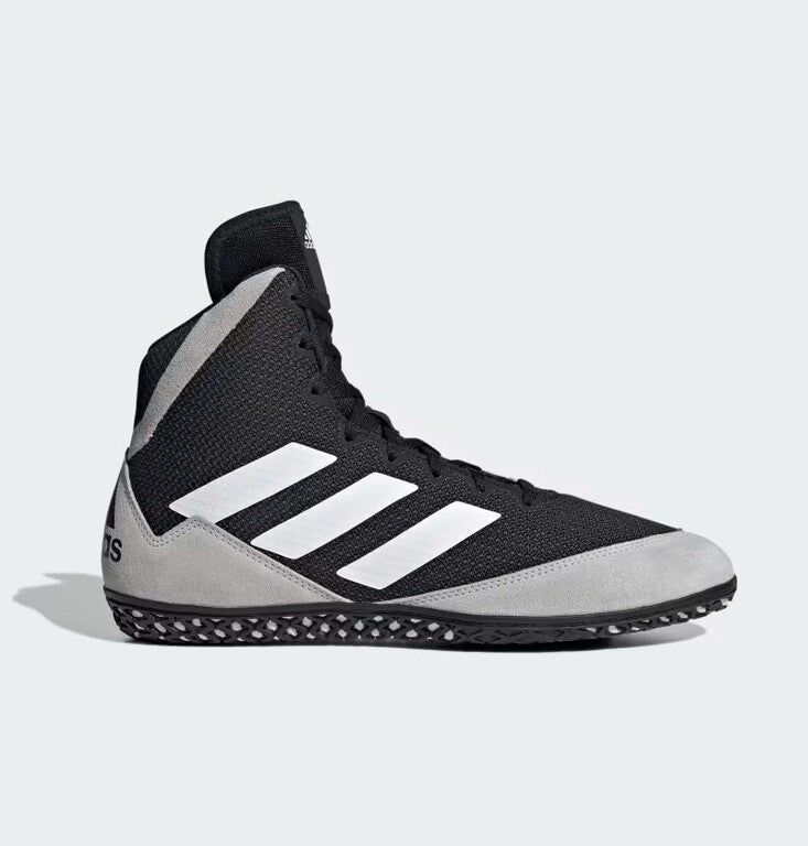 Adidas борцови обувки Mat Wizard 5, черно-сиви
