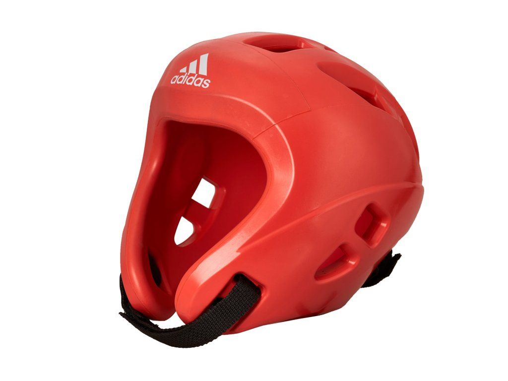 Adidas Adizero кикбокс каска, червенa