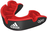 Adidas Junior протектор за зъби 4. генерация Opro Silver , бяло-черен