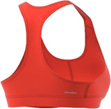 Adidas спортен сутиен TF Bra - Solid, оранжев