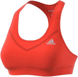 Adidas спортен сутиен TF Bra - Solid, оранжев