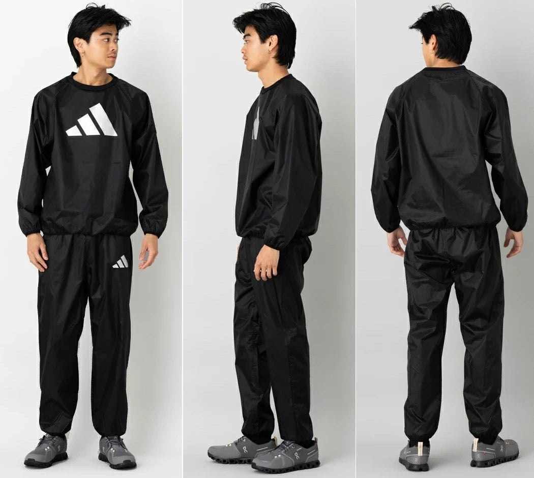 Adidas сауна комплект Sweatsuit, черен