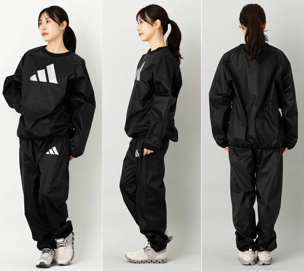Adidas сауна комплект Sweatsuit, черен