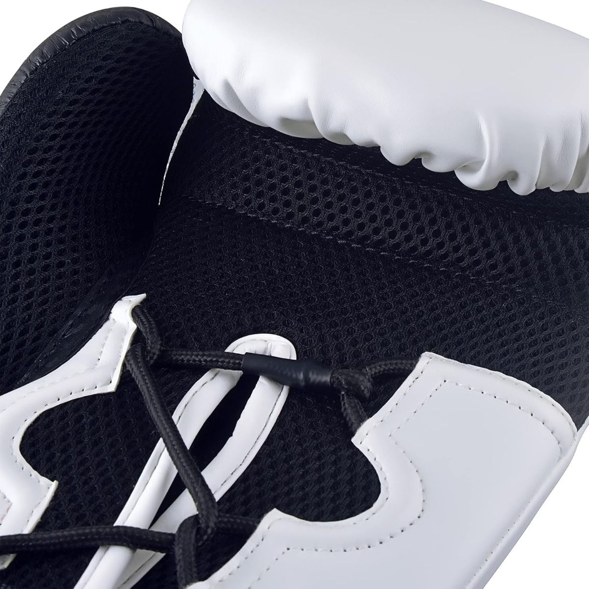 Adidas Hybrid боксови ръкавици 250, бяло-черни