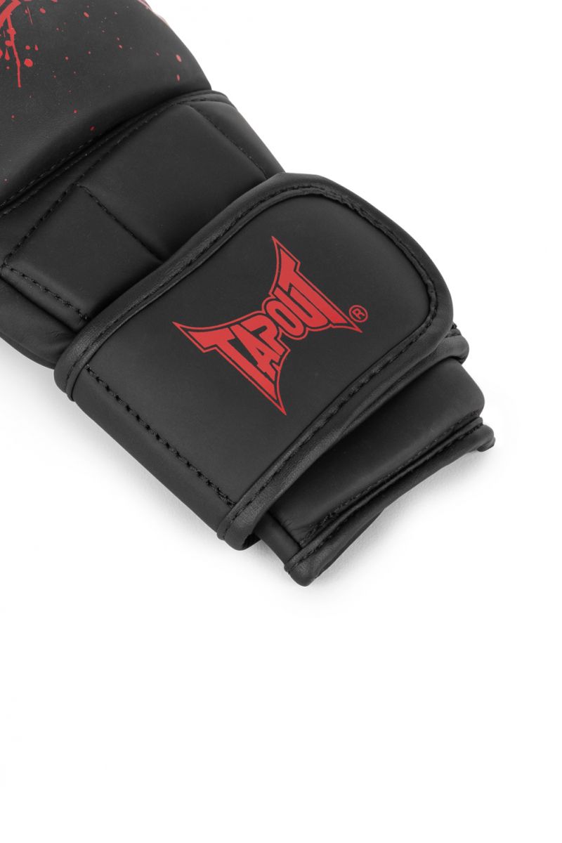 Tapout MMA спаринг ръкавици Rancho, черни