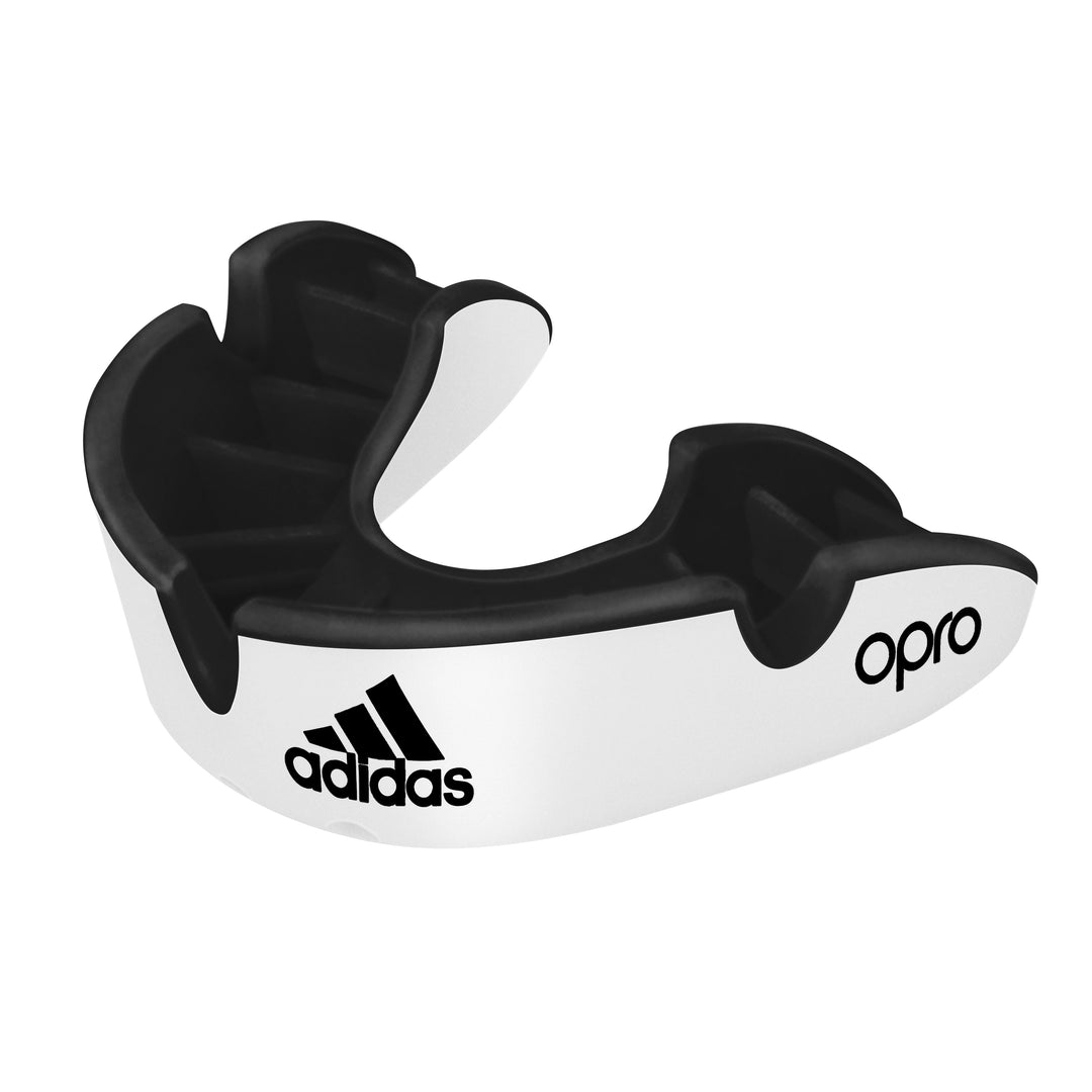 Adidas Junior протектор за зъби 4-то поколение Opro Silver, бял