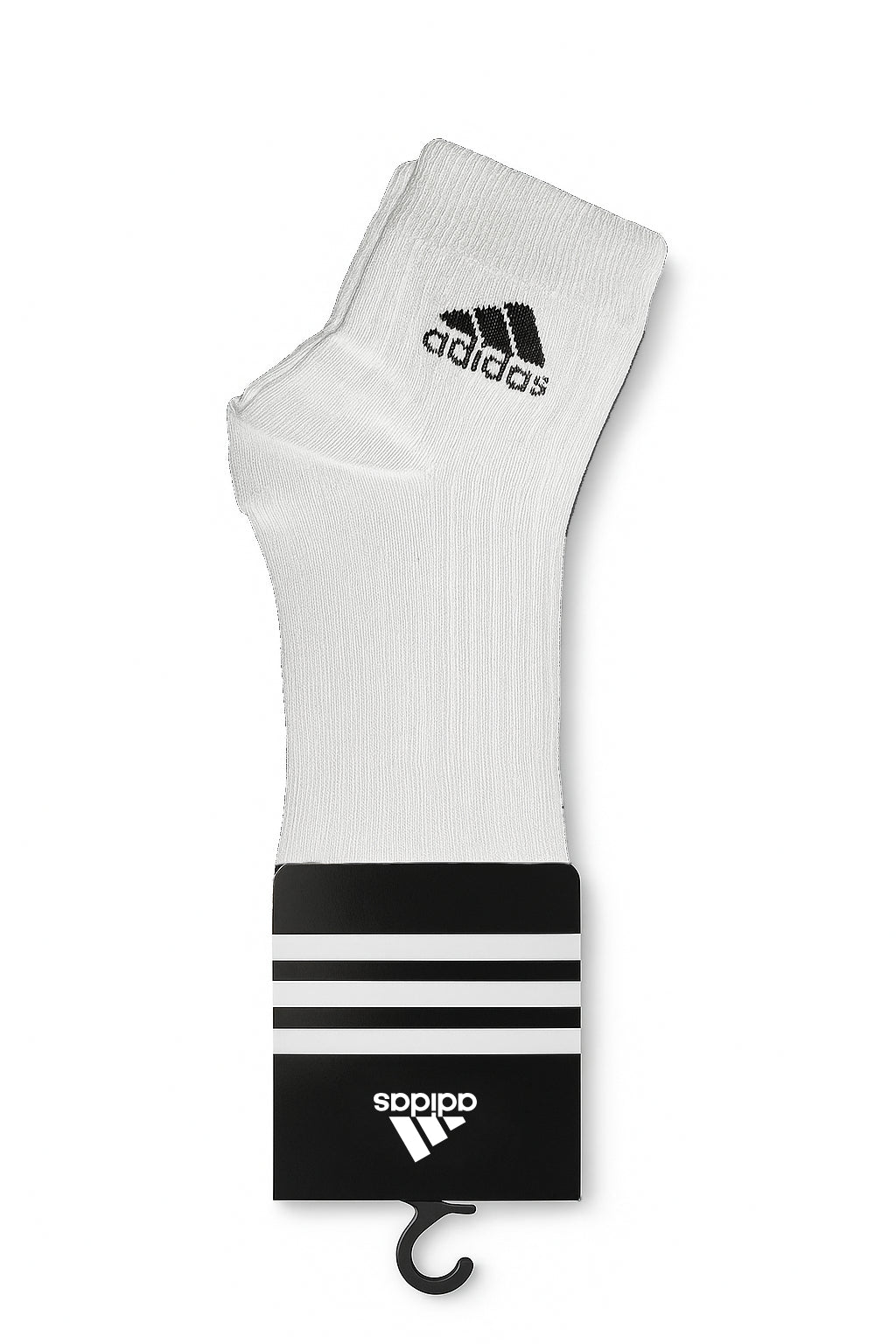 
Adidas високи спортни чорапи до глезена, бели