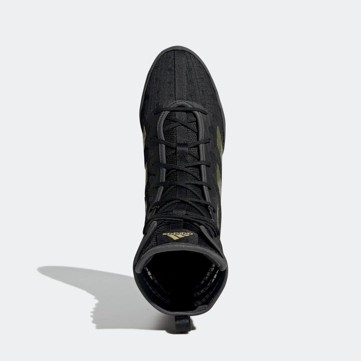 Adidas HOG 4 боксови обувки , черно-златисти