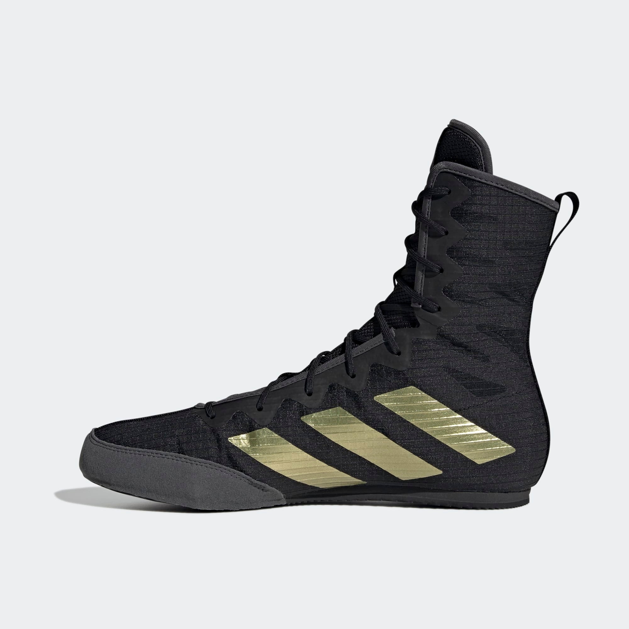Adidas HOG 4 боксови обувки , черно-златисти