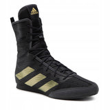 Adidas HOG 4 боксови обувки , черно-златисти