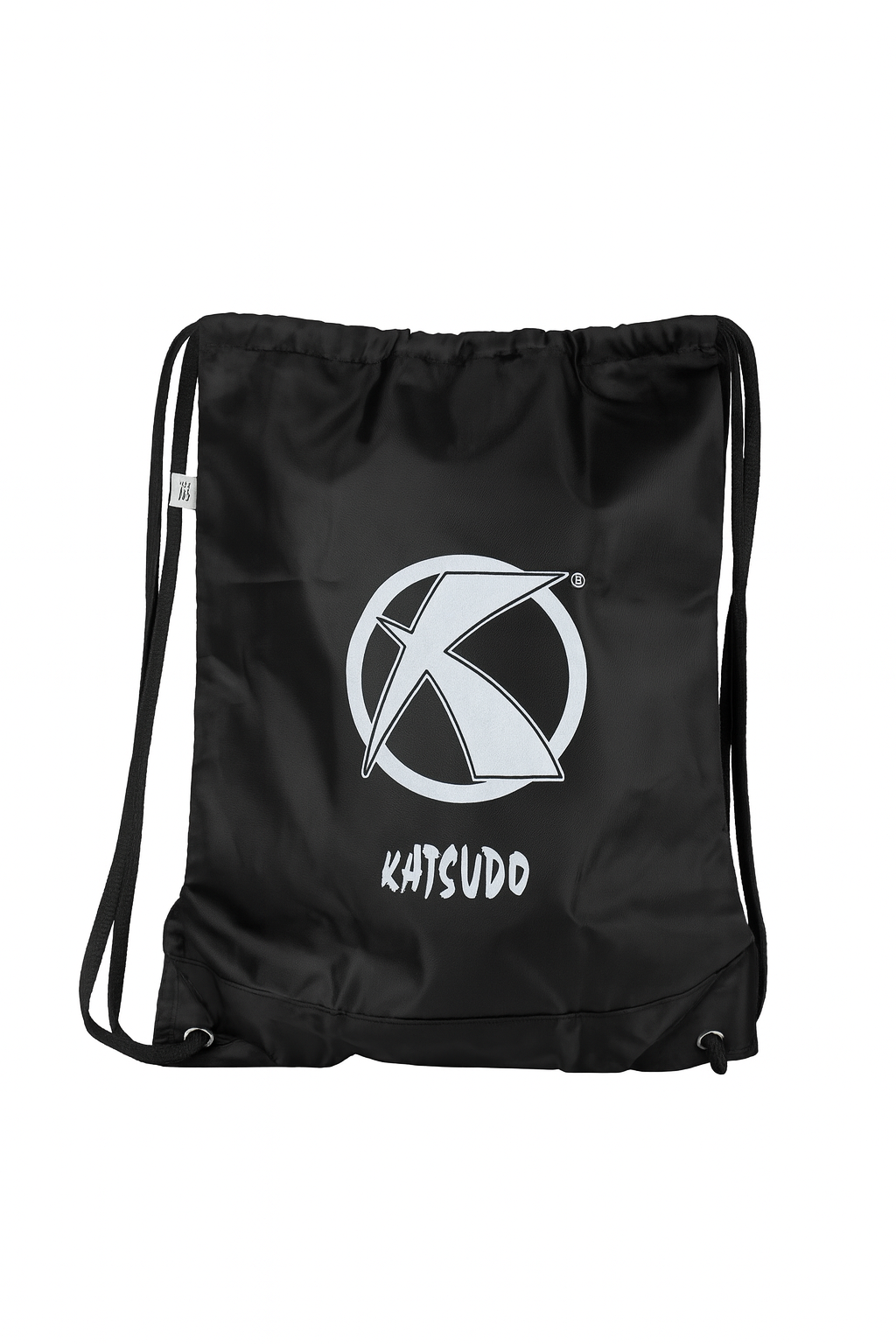 Katsudo стягащ сак Gymbag, черен