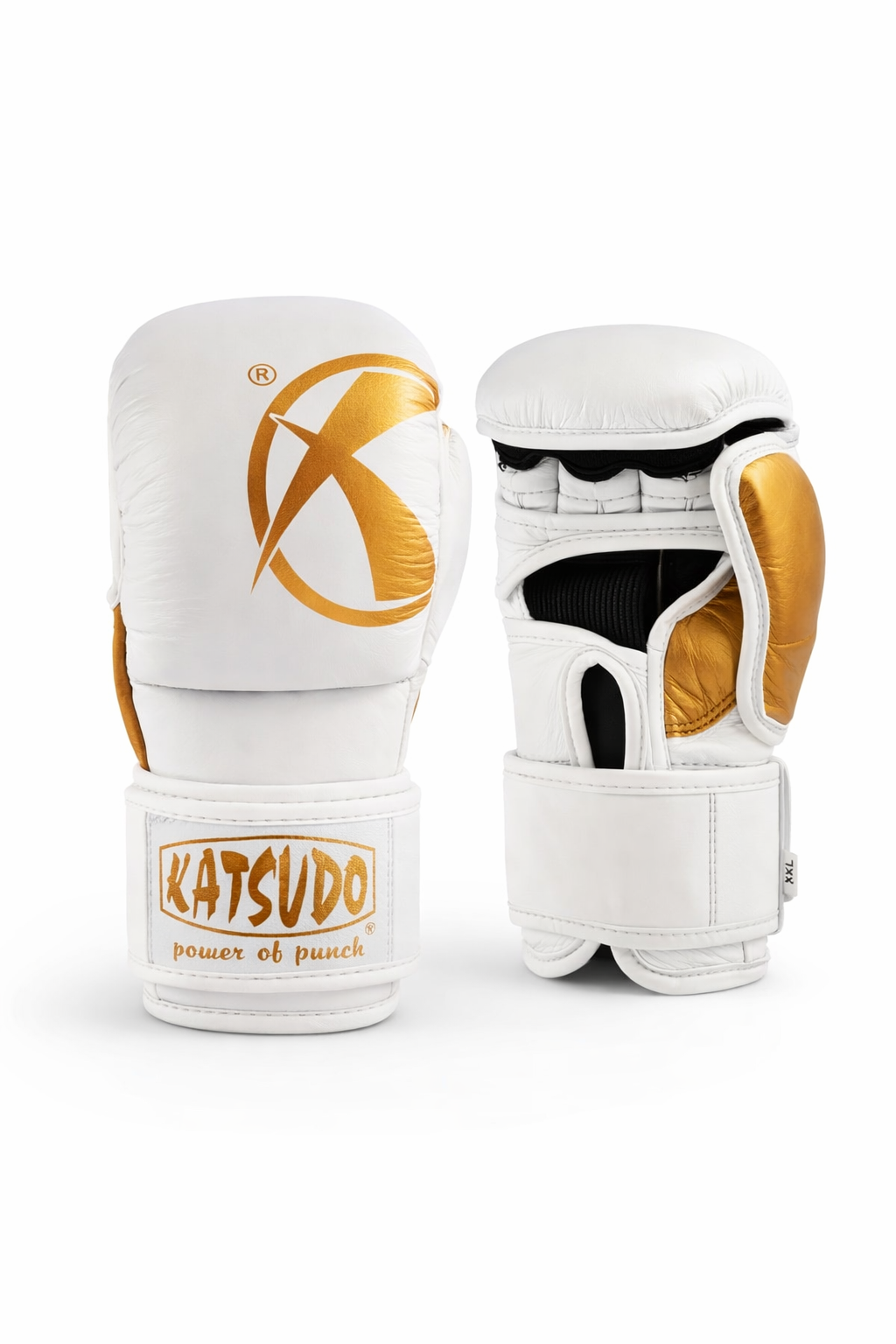 Katsudo Revenge MMA ръкавици , бели