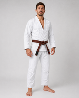 Katsudo jj кимоно Brazil 550g, бяло