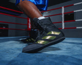 Adidas HOG 4 боксови обувки , черно-златисти
