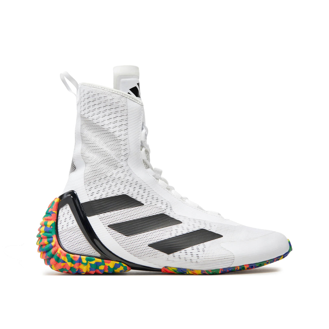 Adidas боксови обувки Speedex Ultra, бяло-шарени