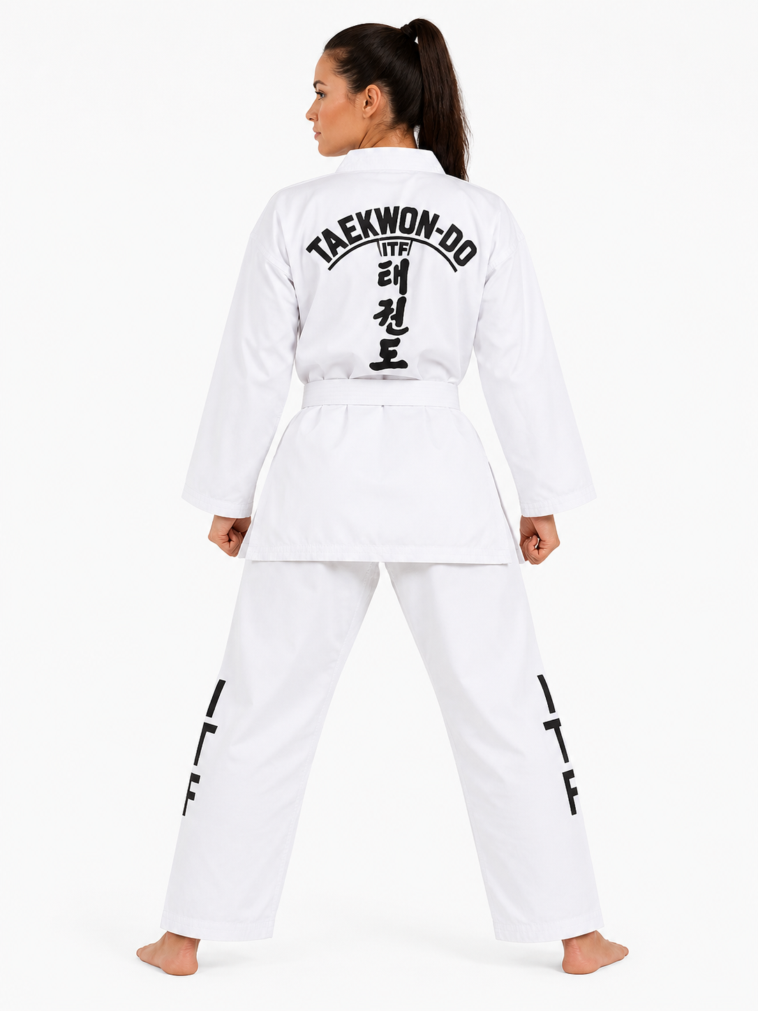 Katsudo Taekwendo кимоно ITF BA 220g , бяло