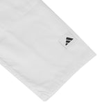 Adidas JU кимоно с черни ленти Club 350 g, бяло
