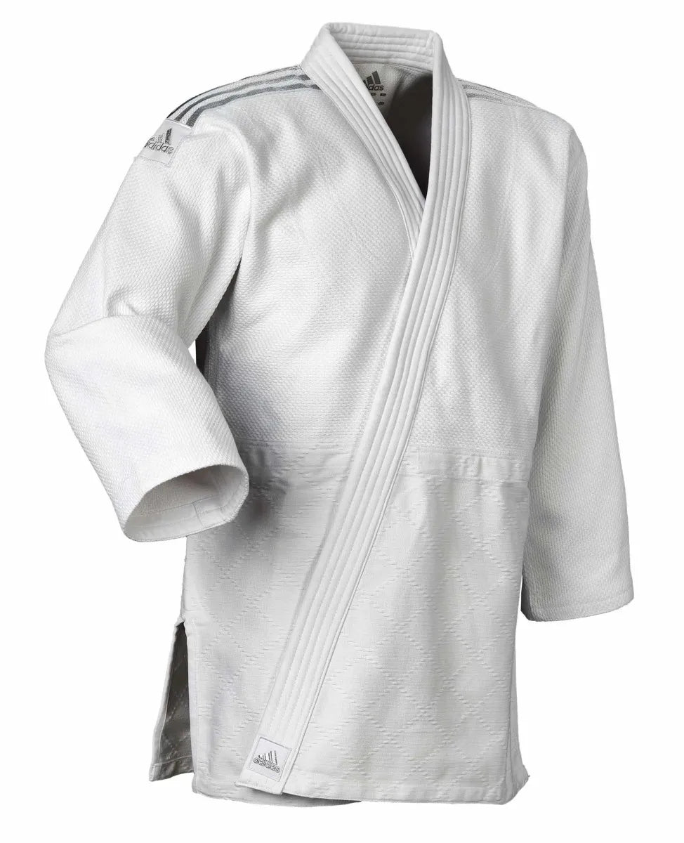 Adidas JU kimono Contest Silver 650g, бяло