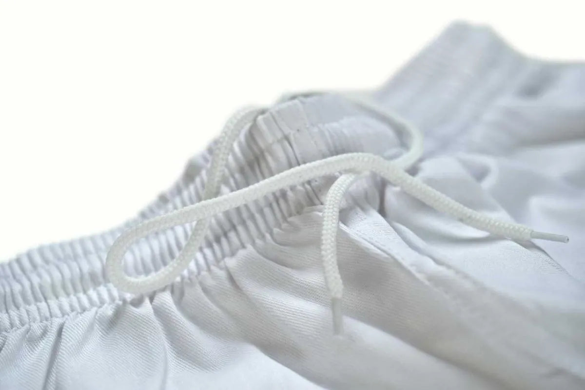 Adidas JU кимоно с черни ленти Club 350 g, бяло