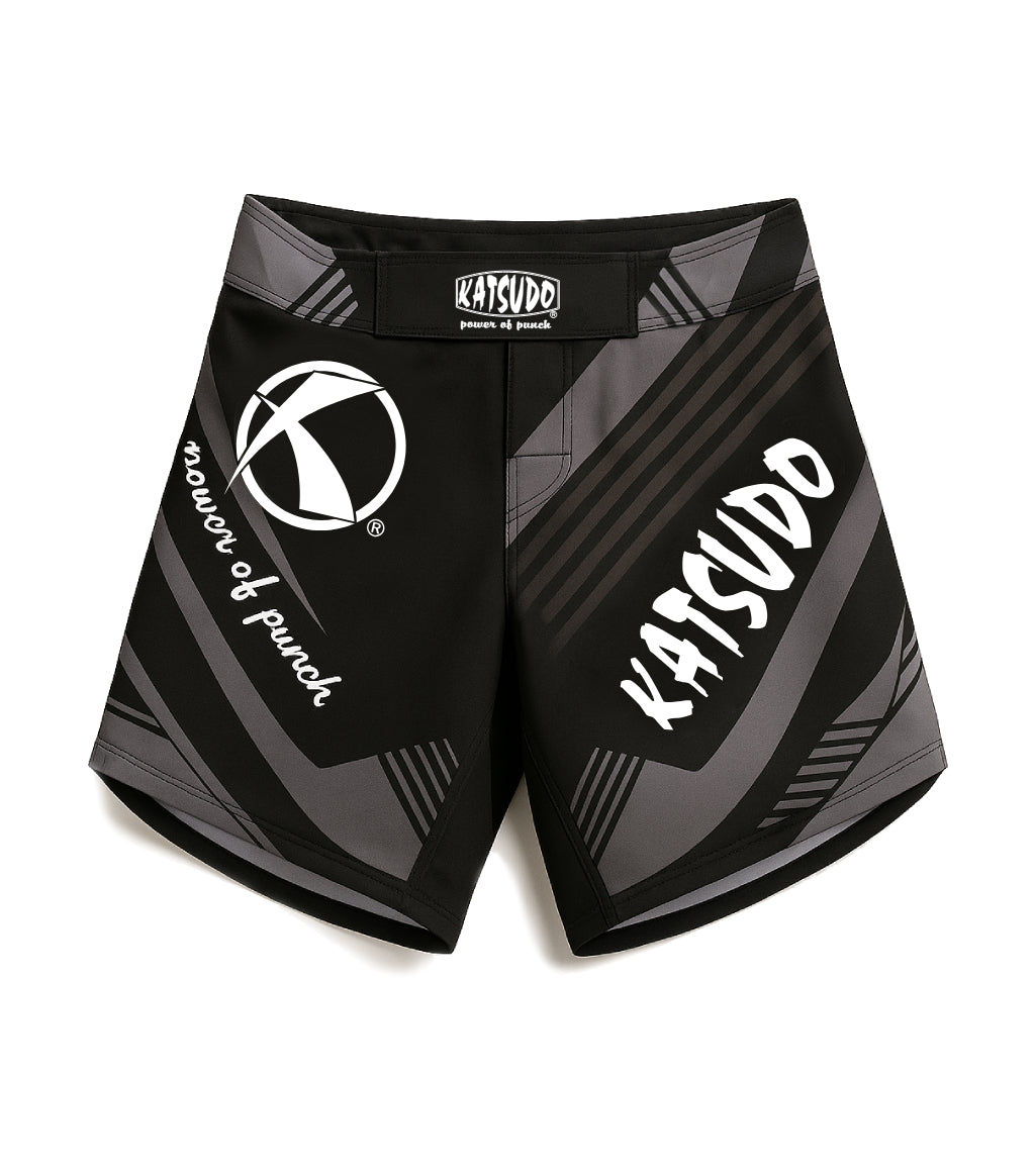 Katsudo MMA шорти Cage , черни
