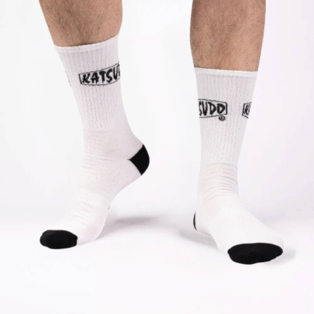 Katsudo чорапи спортни Clasic , бели