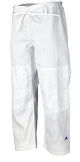 Adidas JU кимоно с черни ленти Club 350 g, бяло